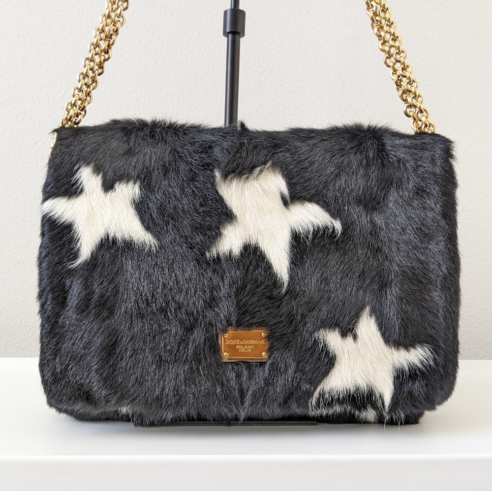 Rare Dolce & Gabbana fur bag